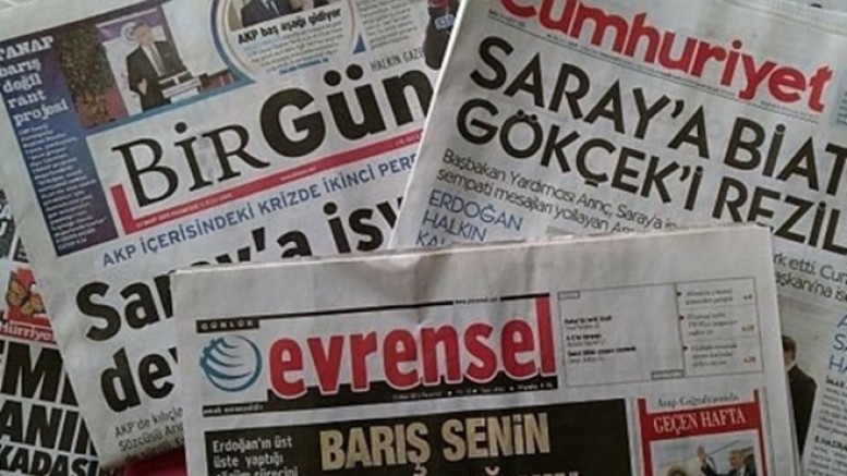 Günlük ulusal gazeteler An Haber Ajansı'nda!